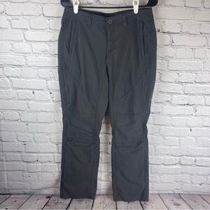 Kuhl Spire Roll Up Hiking Pants Women’s 6 Short (31x30)  Gray Stretch Drawstring